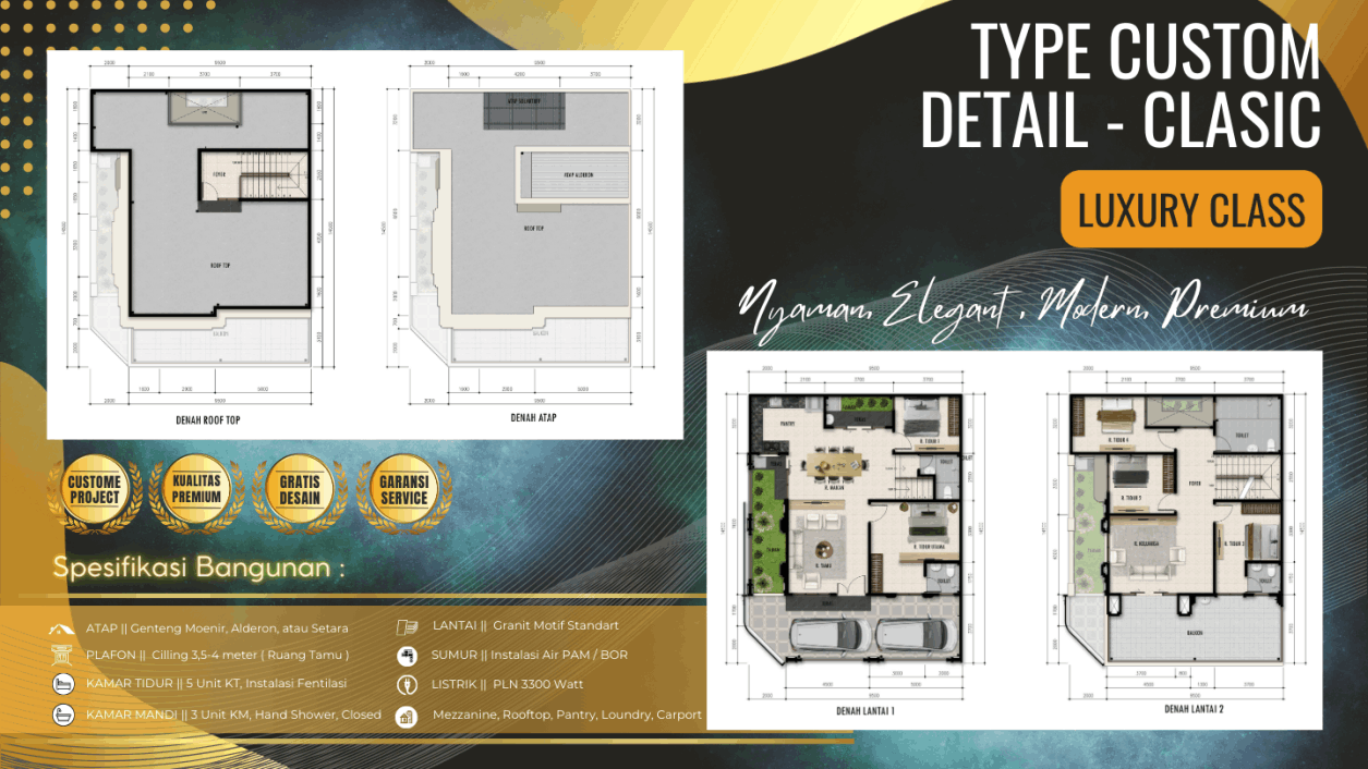 Luxury Class — tampak