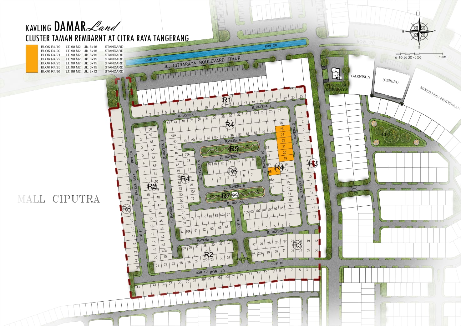 Masterplan Cluster Taman Rembrant