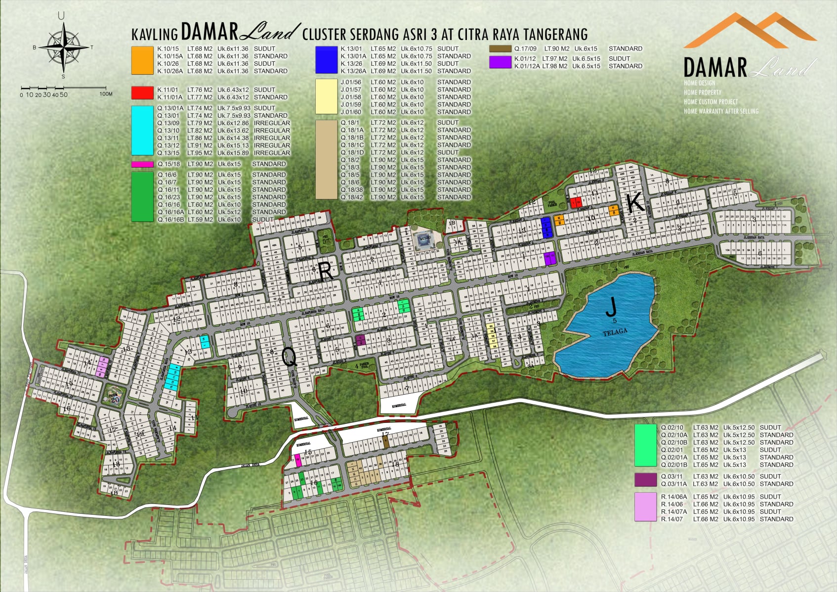 Masterplan Cluster Serdang Asri 03