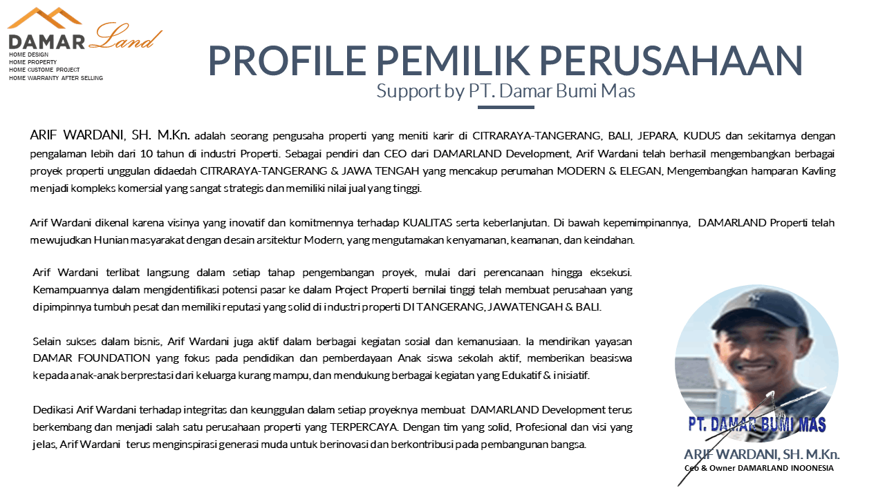 Company profile Damarland