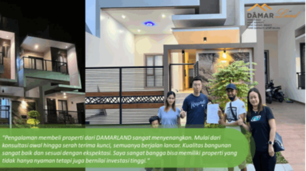 Proyek hunian Damarland Indonesia