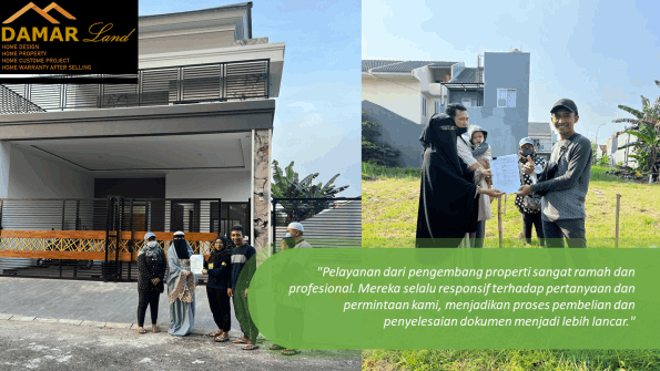 Proyek hunian Damarland Indonesia