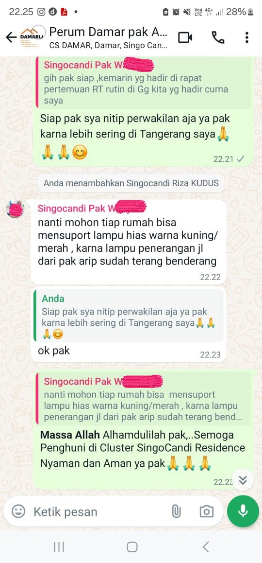 Testimoni pelanggan Damarland Indonesia