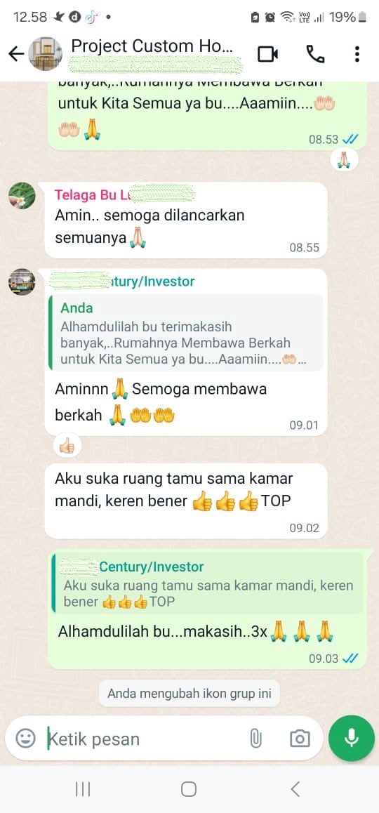 Testimoni pelanggan Damarland Indonesia